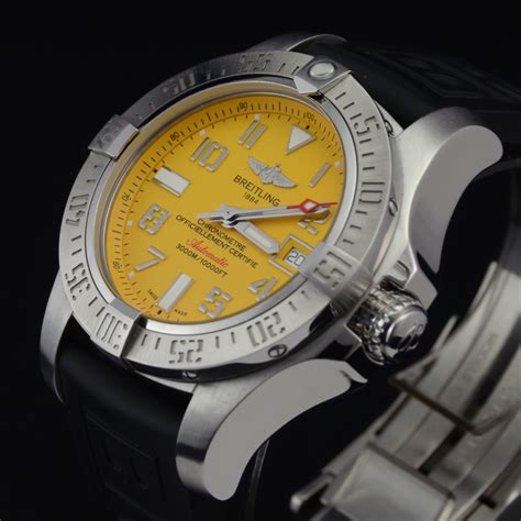 breitling avenger ii seawolf cobra yellow review|Breitling Avenger ii seawolf yellow.